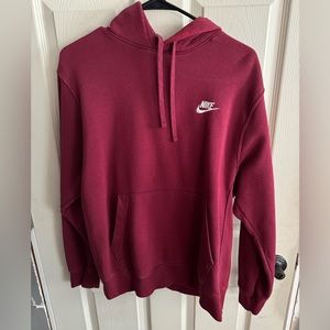 Maroon Nike Hoodie